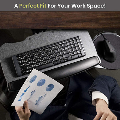 FERSGO KTS Underdesk Keyboard Tray Steady Series
