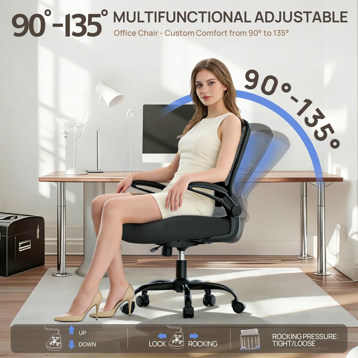 Mimoglad Home Office Desk Chair