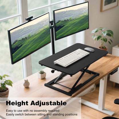 Raathionty Standing Desk Converter Adjustable Height