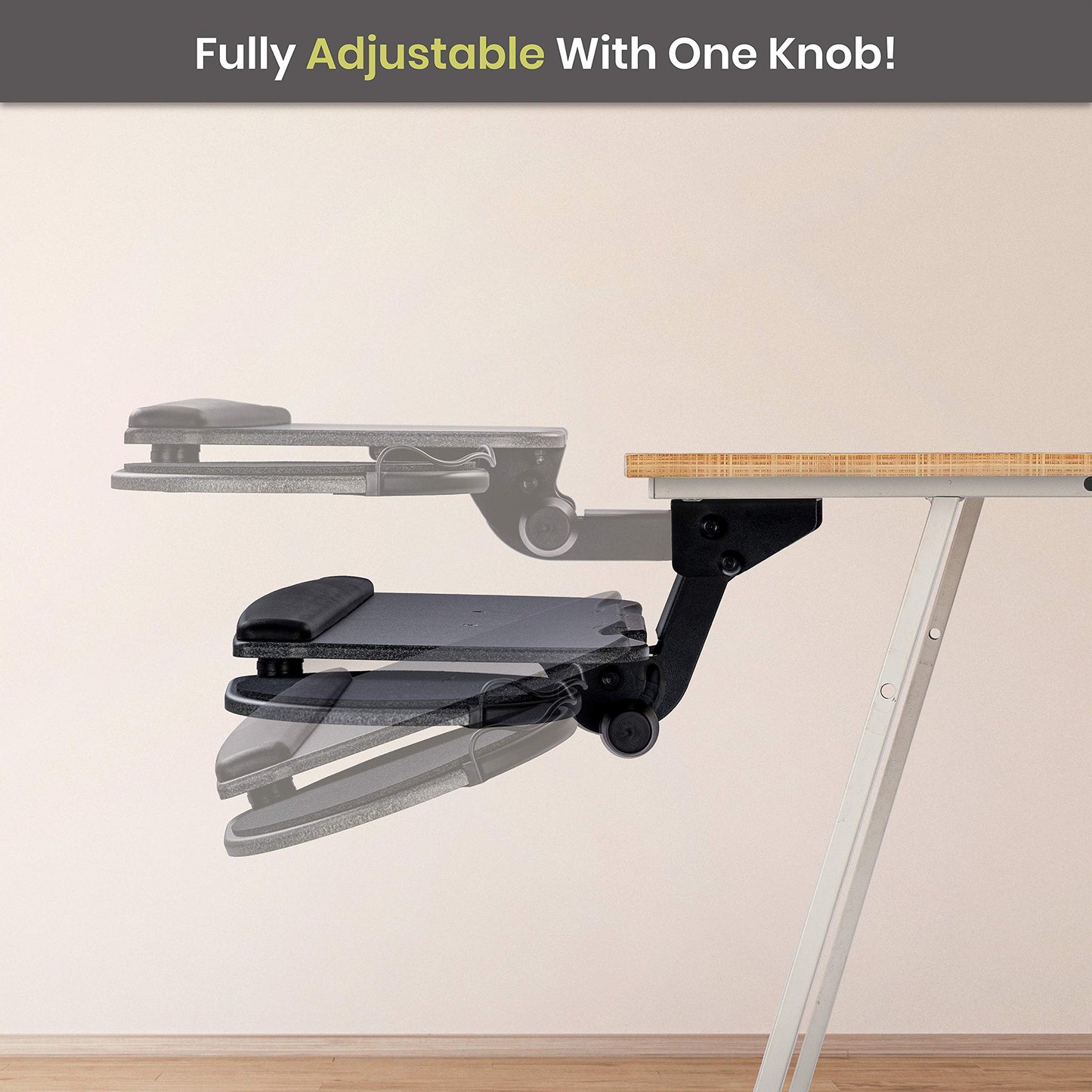 FERSGO KTS Underdesk Keyboard Tray Steady Series